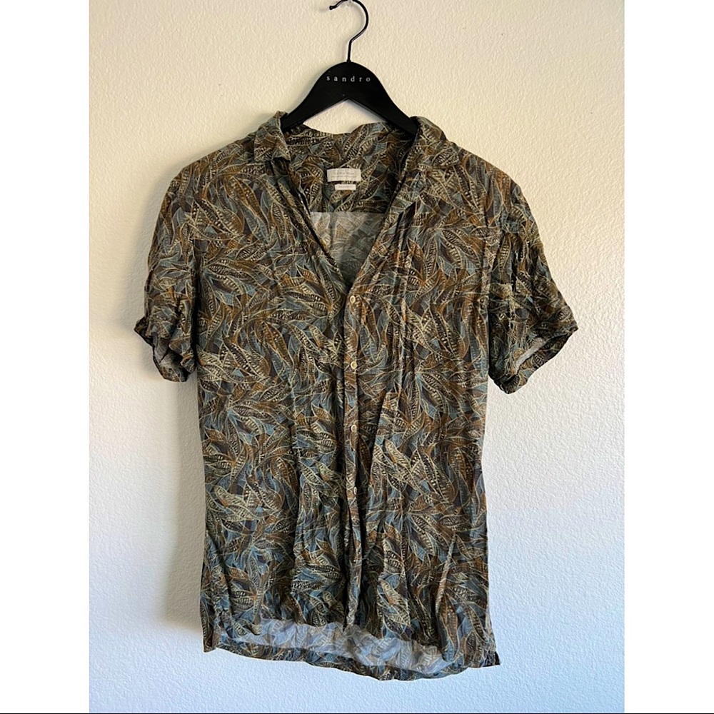Zara Jungle Shirt, green, medium